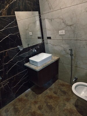 Bathroom in 2 BHK Builder Floor at Super Corridor – for Rent