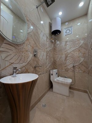 Bathroom in 2 BHK Builder Floor at Subzi Mandi – for Sale
