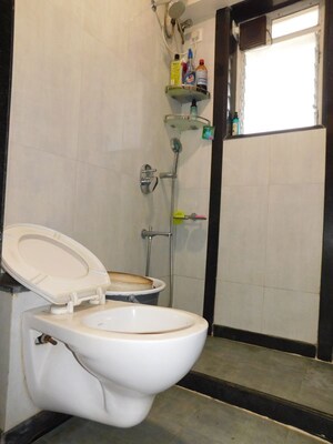 Bathroom in 2 BHK Apartment at Newlook Bhavya Elite, Wadala – for Rent