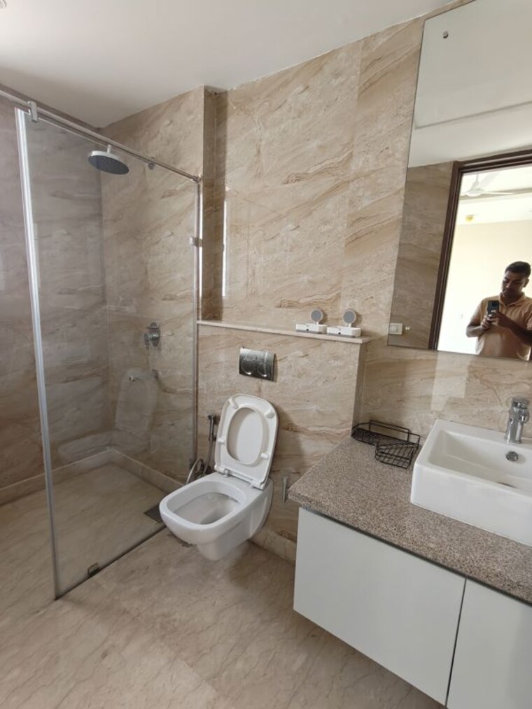 Bathroom, ambience-tiverton 3.5 Bedroom 2548 Sq.Ft. Apartment In Sector 50 Noida 10724524