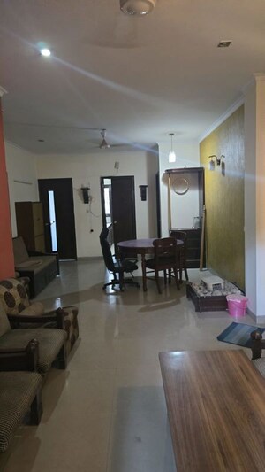 Living Room in 3 BHK Builder Floor at Sushant Lok I – for Rent
