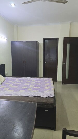 Bedroom in 3 BHK Builder Floor at Sushant Lok I – for Rent
