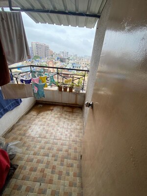 Balcony in 1 BHK Apartment at Basera Society, Kondhwa – for Sale