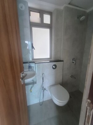 Bathroom in 1 BHK Apartment at Sheth Irene, Malad West – for Rent