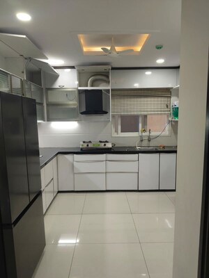 Kitchen in 3 BHK Apartment at Sumadhura Acropolis, Gachibowli – for Rent