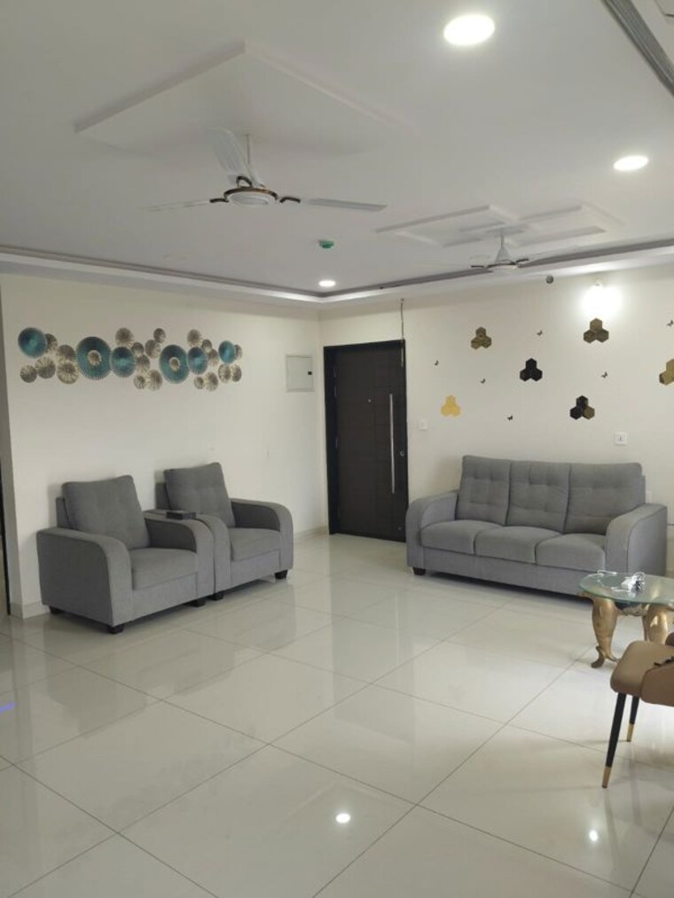 Living Room, sumadhura-acropolis 3 Bedroom 1925 Sq.Ft. Apartment In Gachibowli Hyderabad 10724653