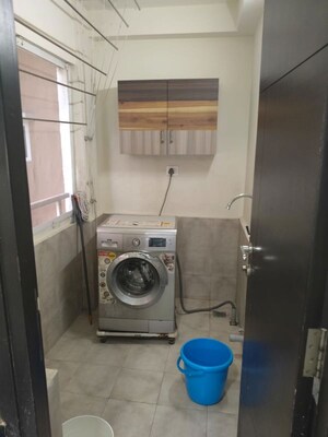Bathroom in 3 BHK Apartment at Sumadhura Acropolis, Gachibowli – for Rent