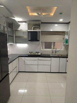 Kitchen in 3 BHK Apartment at Sumadhura Acropolis, Gachibowli – for Rent