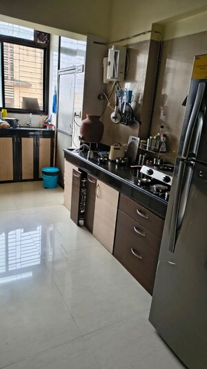 Kitchen in 2 BHK Apartment at K Raheja Heights, Malad East – for Rent