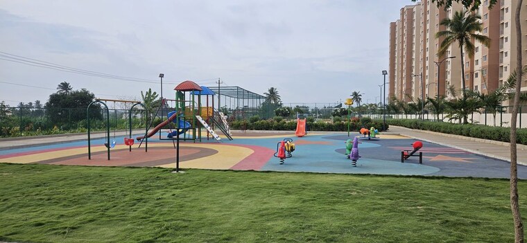 Garden, shriram-107-south-east 3 Bedroom 914 Sq.Ft. Apartment In Attibele Bangalore 10724651