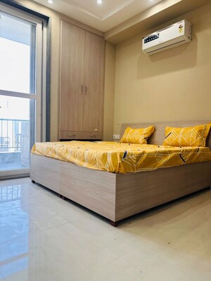 Bedroom in 1 RK Builder Floor at ODR Residency, Sector 14 – for Rent