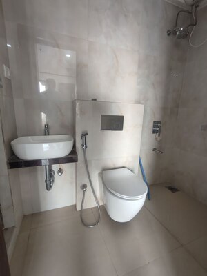 Bathroom in 2 BHK Apartment at Raymond Ten X Habitat, Pokhran Road No Two – for Rent