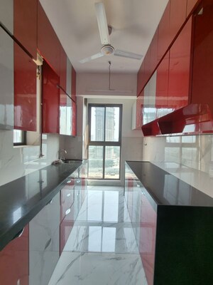 Kitchen in 2 BHK Apartment at Raymond Ten X Habitat, Pokhran Road No Two – for Rent