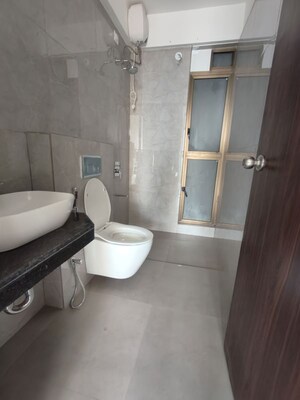 Bathroom in 2 BHK Apartment at Raymond Ten X Habitat, Pokhran Road No Two – for Rent