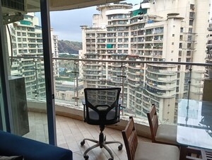 Balcony in 3 BHK Apartment at Nahar 8 Towers, Chandivali – for Rent