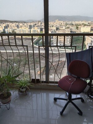 Balcony in 2 BHK Apartment at Shiv Shakti Shree Yashwant Empire, Nalasopara East – for Rent
