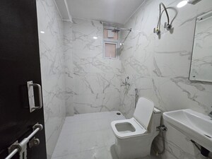 Bathroom in 3 BHK Builder Floor at Vasant Kunj – for Rent
