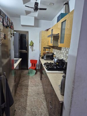 Kitchen in 3.5 BHK Apartment at Ardee City Palm Grove Heights, Sector 52 – for Rent