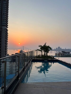 Swimming Pool in 2 BHK Apartment at Prescon Midtown Bay, Mahim West – for Rent