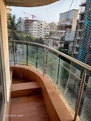 Balcony in 4 BHK Apartment at L Nagpal Bhagwanti Heights, Khar West – for Sale