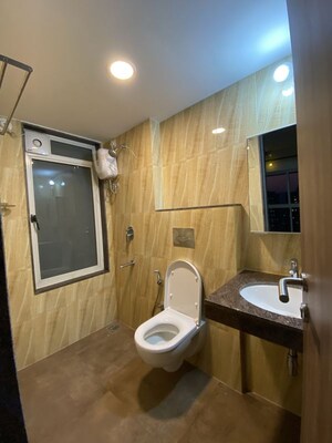 Attached Bathroom in 2 BHK Apartment at Lodha Amara, Kolshet Road – for Rent