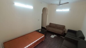 Living Room in 1 BHK Builder Floor at Malviya Nagar – for Rent