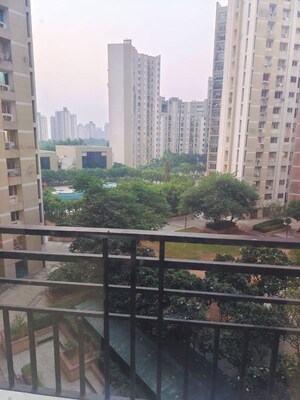 Balcony in 2 BHK Apartment at Supertech Czar Suites, Omicron I Greater Noida – for Rent