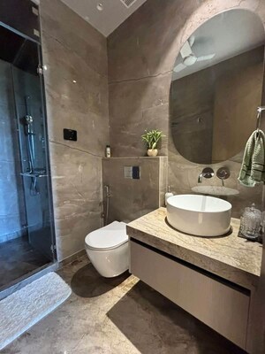 Bathroom in 4 BHK Apartment at Emaar The Palm Drive-The Premier Terraces, Sector 66 – for Sale