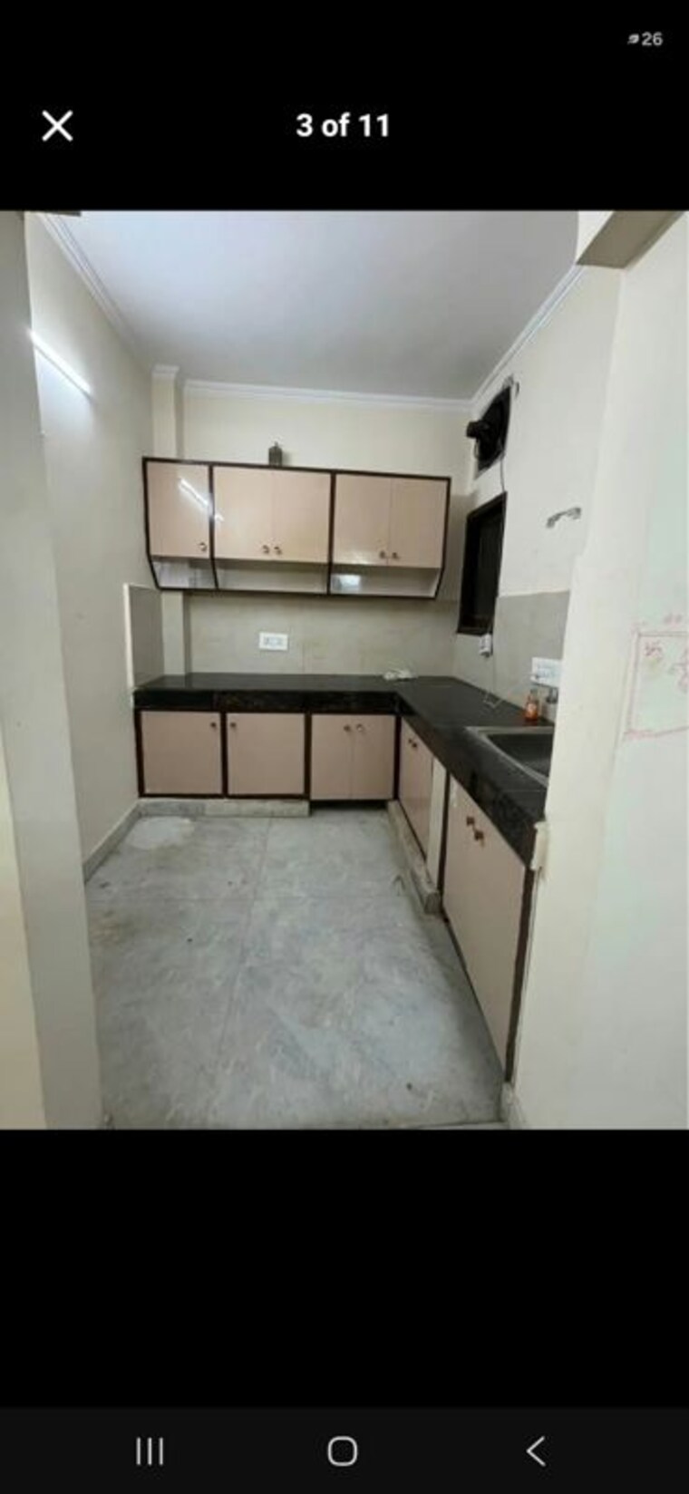 Kitchen, kalkaji 2 Bedroom 1000 Sq.Ft. Builder Floor In Kalkaji Delhi 10725014