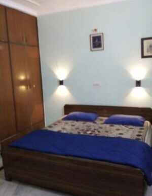 Bedroom in 1 BHK Independent House at Gamma I Greater Noida – for Rent