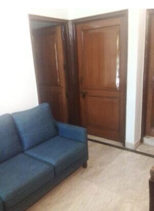 Living Room in 1 BHK Independent House at Gamma I Greater Noida – for Rent