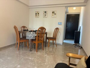Living Room in 3 BHK Apartment at LnT Veridian, Powai – for Rent