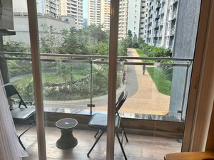 Balcony in 3 BHK Apartment at LnT Veridian, Powai – for Rent