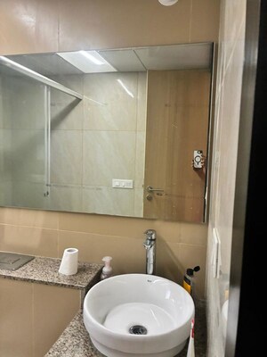 Bathroom in 3 BHK Apartment at LnT Veridian, Powai – for Rent