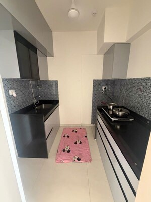 Kitchen in 2 BHK Apartment at Lodha Crown Kolshet, Kolshet Road – for Rent
