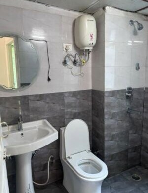 Bathroom in 2 BHK Apartment at Migsun Twiinz, Eta Ii Greater Noida – for Rent