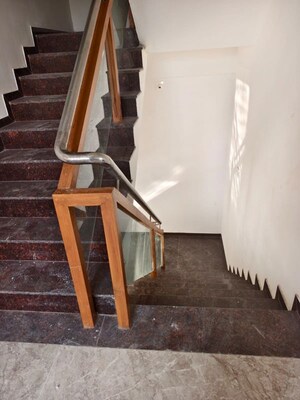 Staircase in 4 BHK Independent House at Shree Swetayan Villa, Hathijan – for Sale
