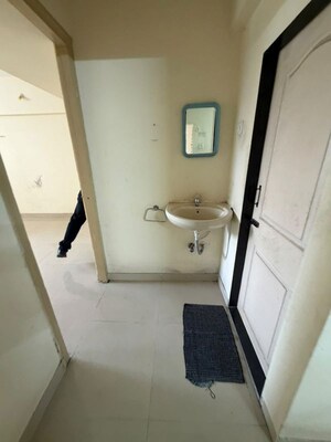 Bathroom in 1 BHK Apartment at Siddhi Highland Springs, Dhokali – for Rent