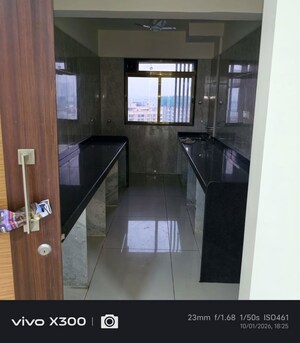 Kitchen in 4 BHK Apartment at Chandak 34 Park Estate, Goregaon West – for Rent