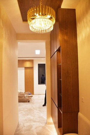 Building Lobby in 4 BHK Apartment at Action Area Iid – for Rent