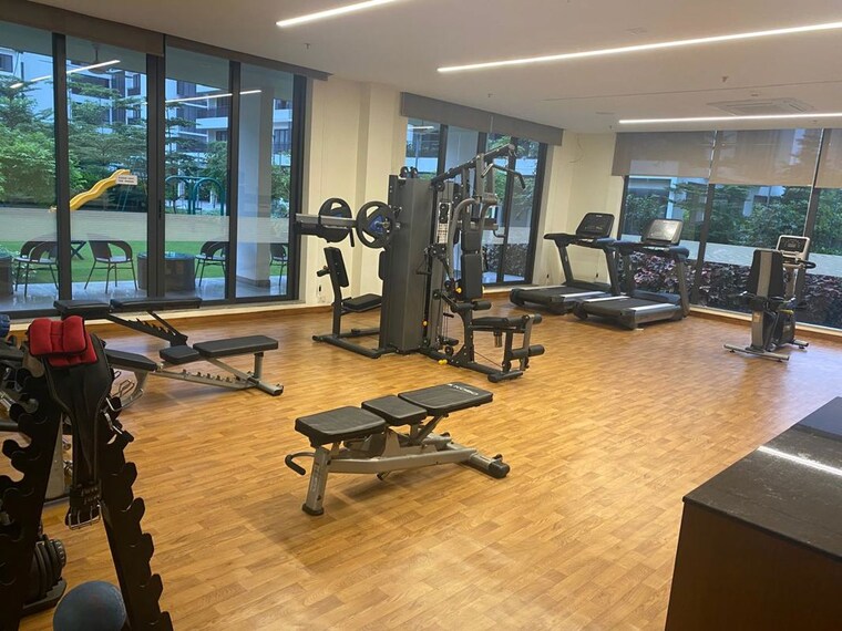 Gym, action area iid 4 Bedroom 3000 Sq.Ft. Apartment In Action Area Iid Kolkata 10725103