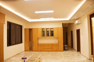 Living Room in 4 BHK Apartment at Action Area Iid – for Rent