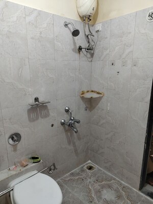 Bathroom in 2 BHK Apartment at Jagdale Velvet, Vartak Nagar – for Rent