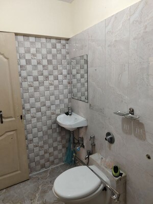 Bathroom in 2 BHK Apartment at Jagdale Velvet, Vartak Nagar – for Rent