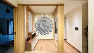 Building Lobby in 4 BHK Apartment at Lodha Sterling, Kolshet Road – for Sale