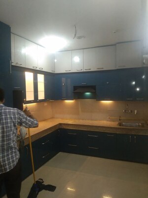 Kitchen in 3 BHK Apartment at Supertech Eco Village II, Sector 16b Greater Noida – for Rent