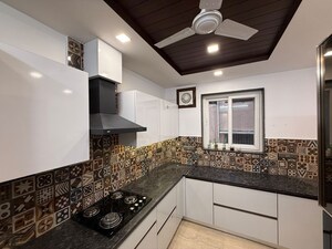 Kitchen in 3 BHK Builder Floor at Kalkaji – for Rent