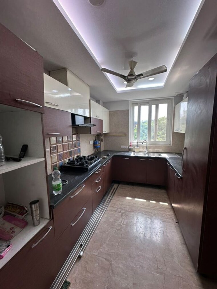 Kitchen, sarvodaya enclave 3 Bedroom 213 Sq.Ft. Builder Floor In Sarvodaya Enclave Delhi 10725193