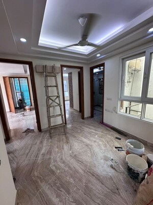 Bedroom in 3 BHK Builder Floor at Sarvodaya Enclave – for Rent