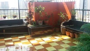 Living Room in 3 BHK Apartment at Omkar Alta Monte, Malad East – for Rent